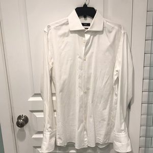 Hugo Boss white slim fit Button Down